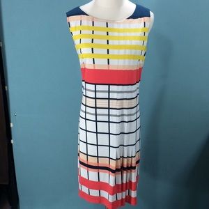 Donna Morgan Grid Dress size 16